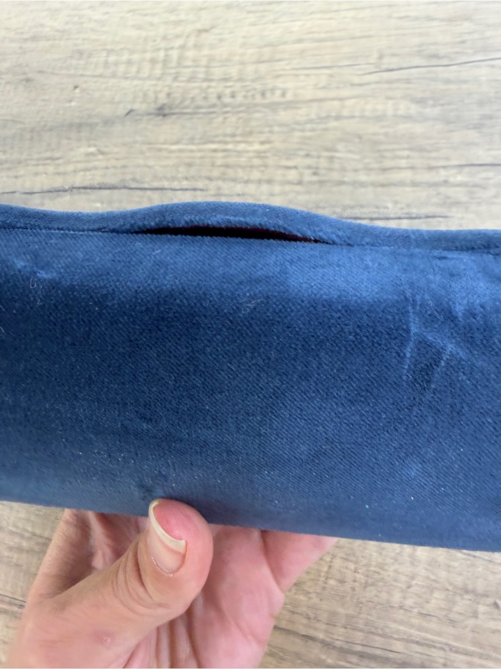 Gucci Navy Velvet Blue Eyewear Hard Case - Picture 7 of 8